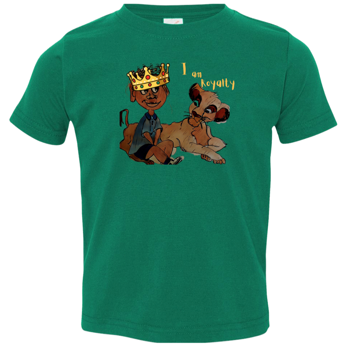 I am Royalty Toddler Jersey T-Shirt