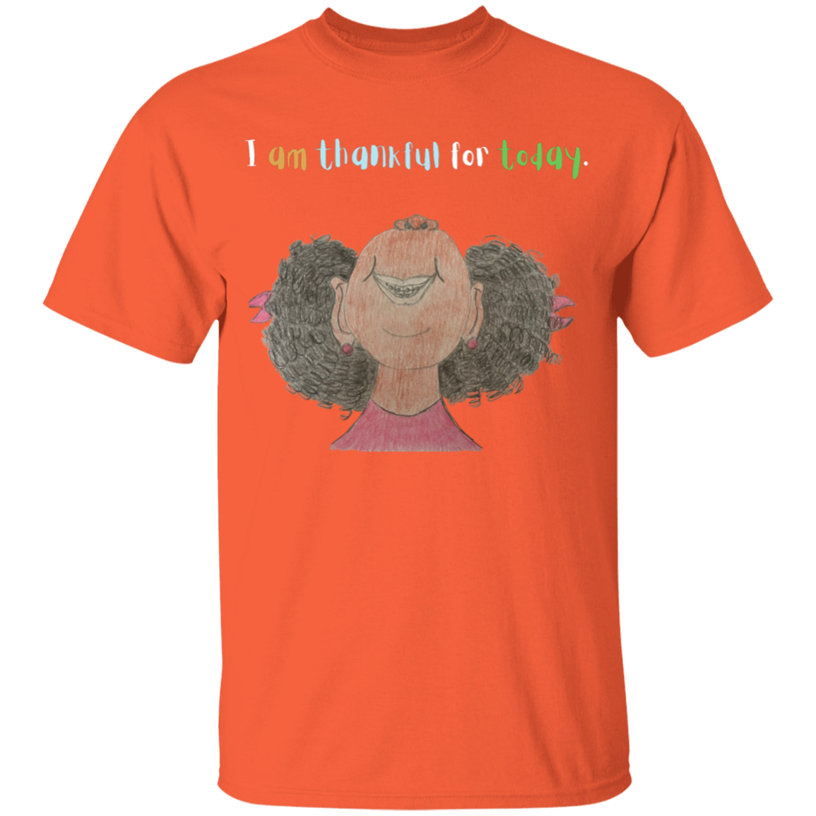 I am thankful for today Youth 5.3 oz 100% Cotton T-Shirt