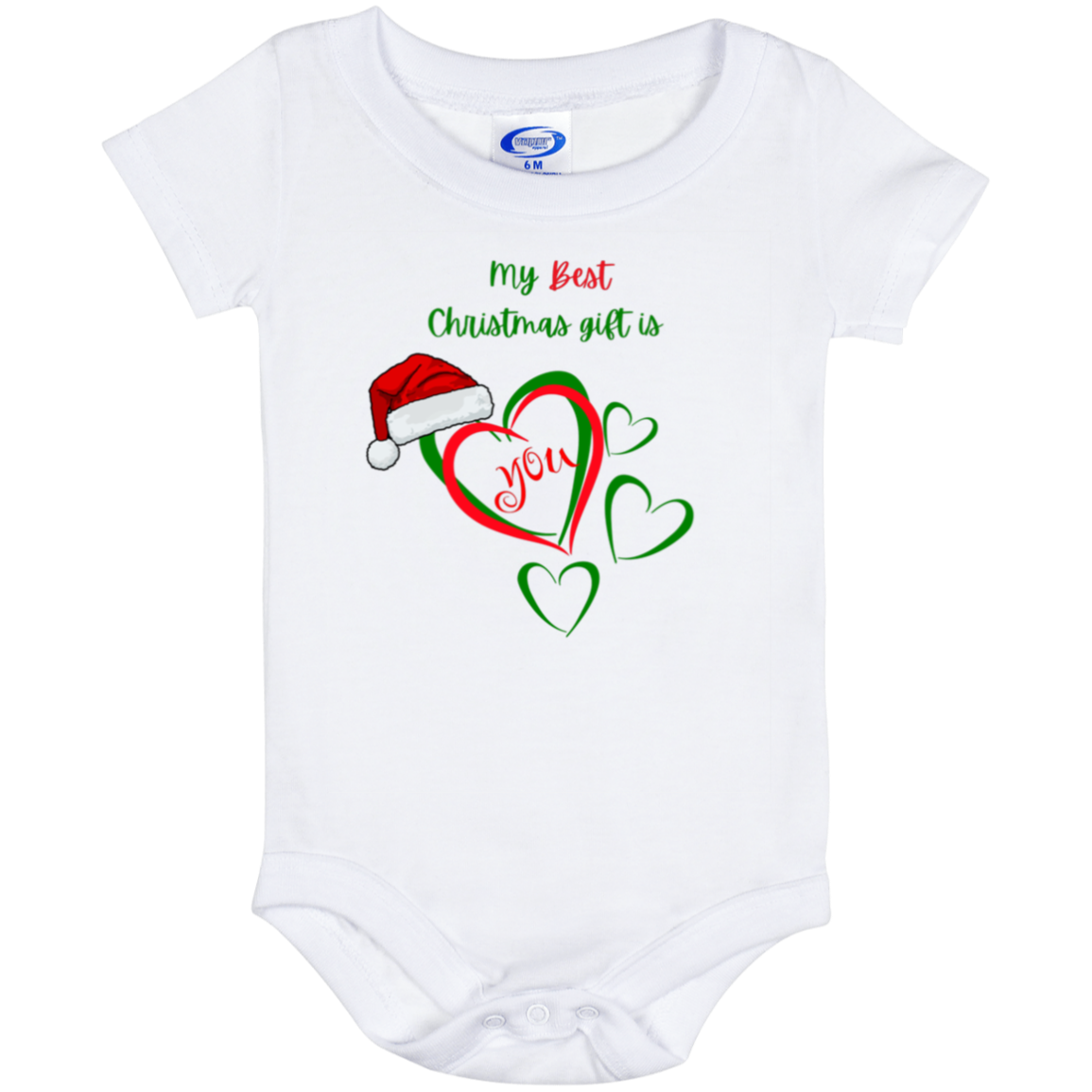 My Best Christmas Gift Baby Onesie