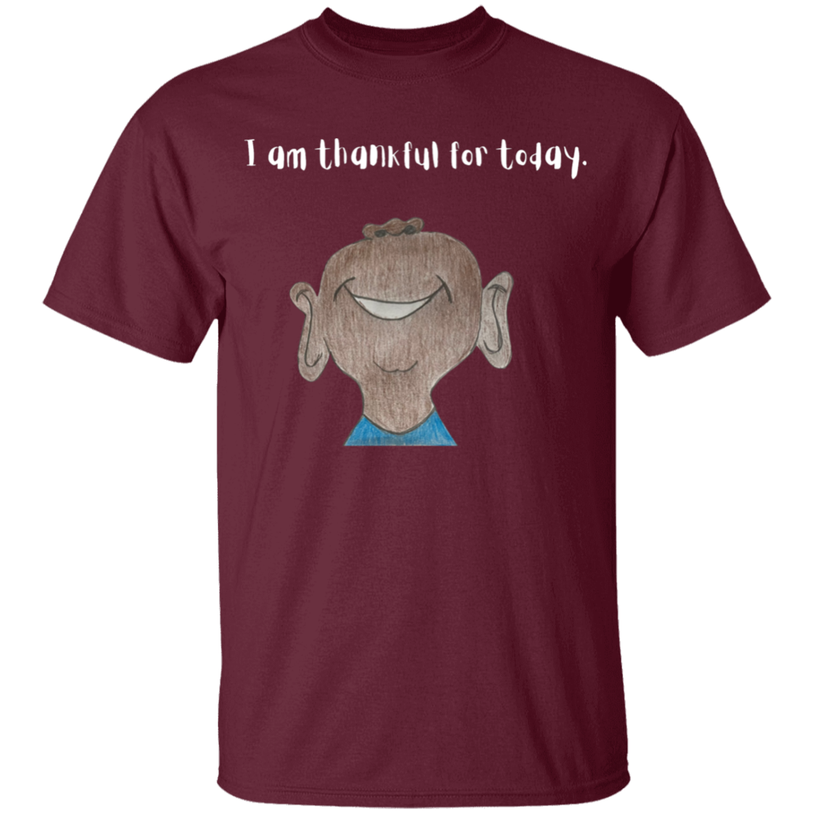 I am thankful for today Youth 5.3 oz 100% Cotton T-Shirt