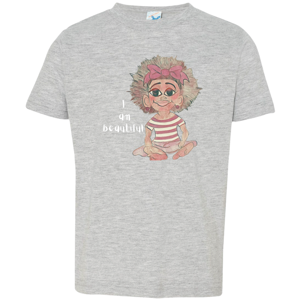 I am Beautiful Toddler Jersey T-Shirt