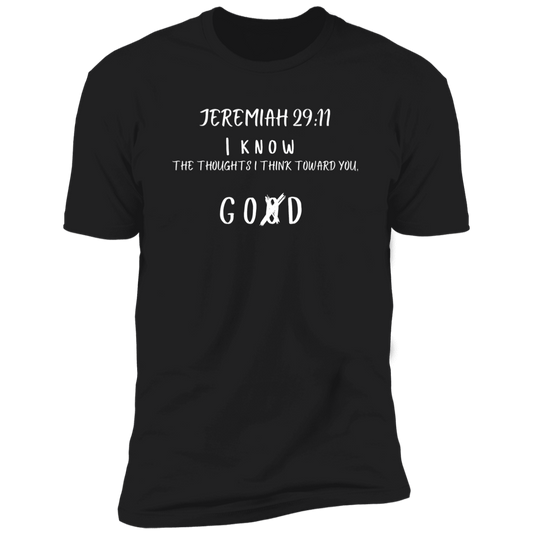 I think toward you Good Men & Women Bible Verse Christian Short Sleeve Bible - Tees