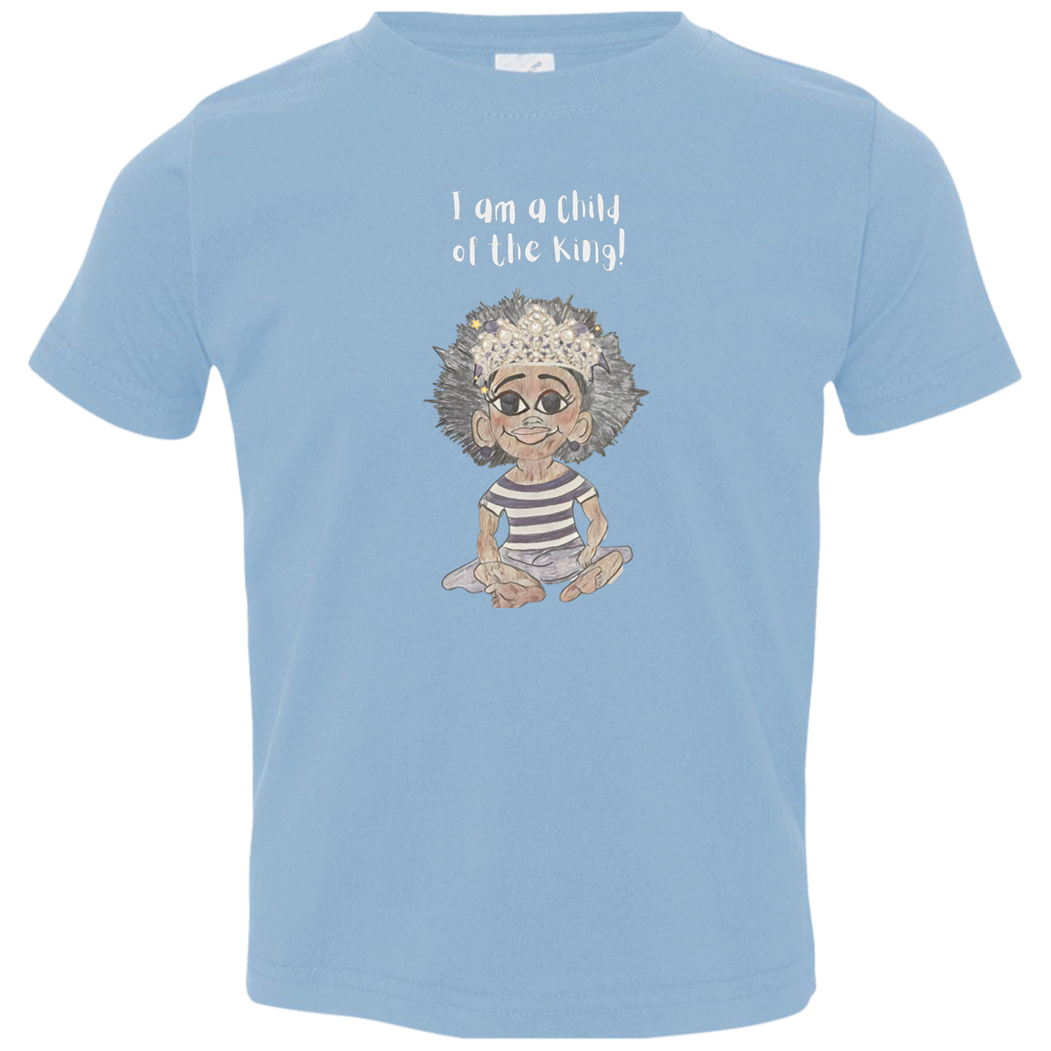 I am a child of the King Toddler Jersey T-Shirt