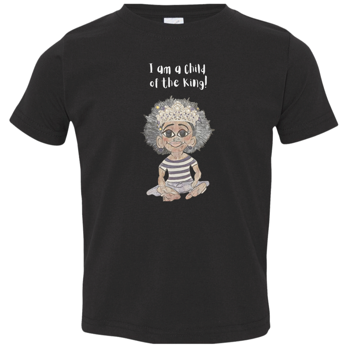 I am a child of the King Toddler Jersey T-Shirt