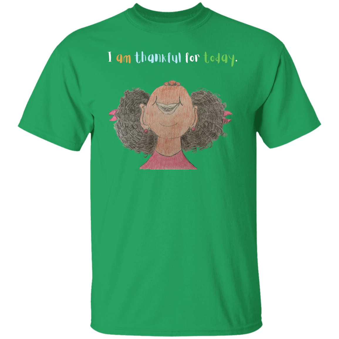 I am thankful for today Youth 5.3 oz 100% Cotton T-Shirt