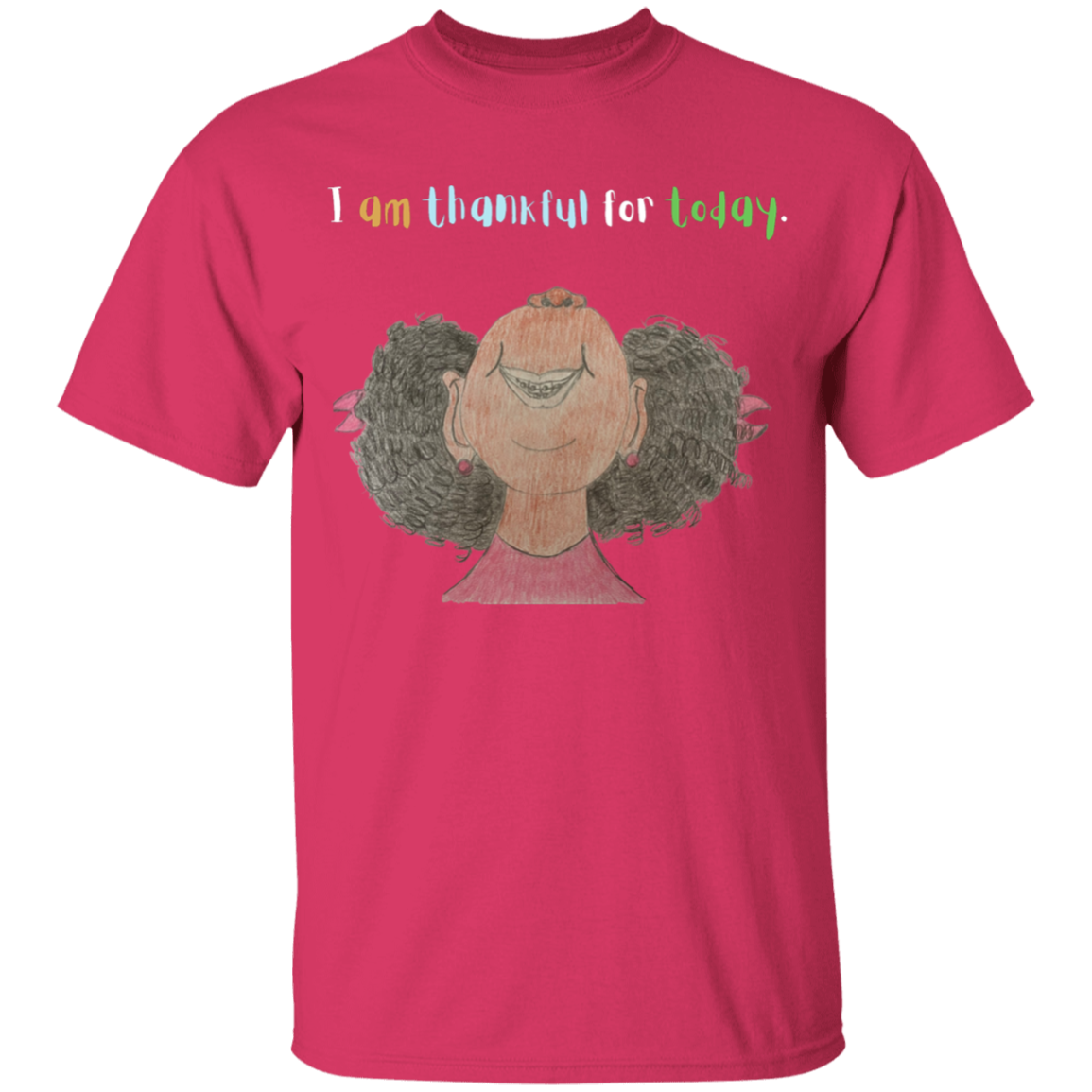 I am thankful for today Youth 5.3 oz 100% Cotton T-Shirt