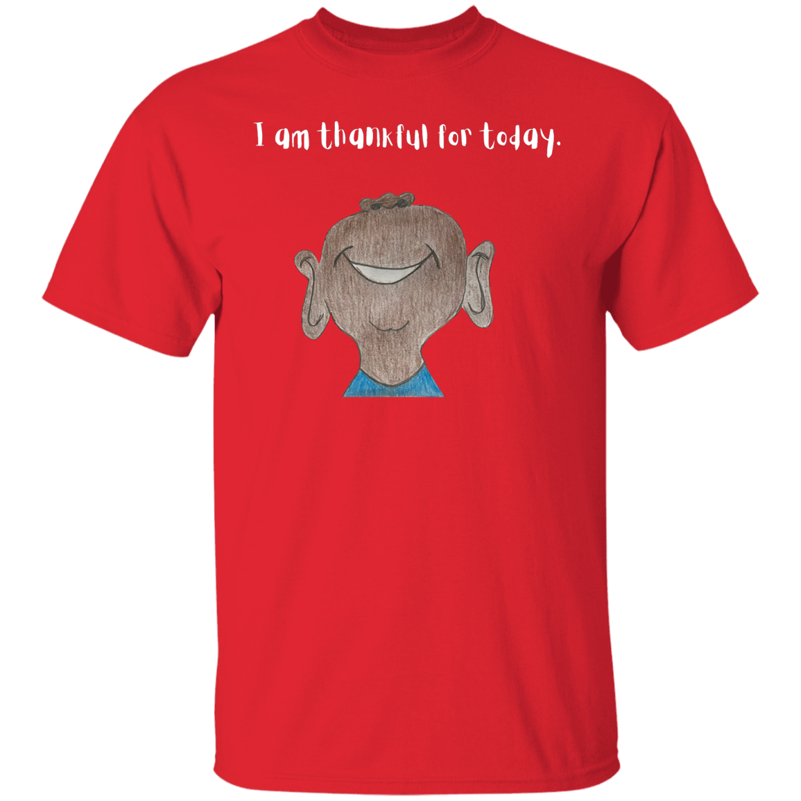 I am thankful for today Youth 5.3 oz 100% Cotton T-Shirt