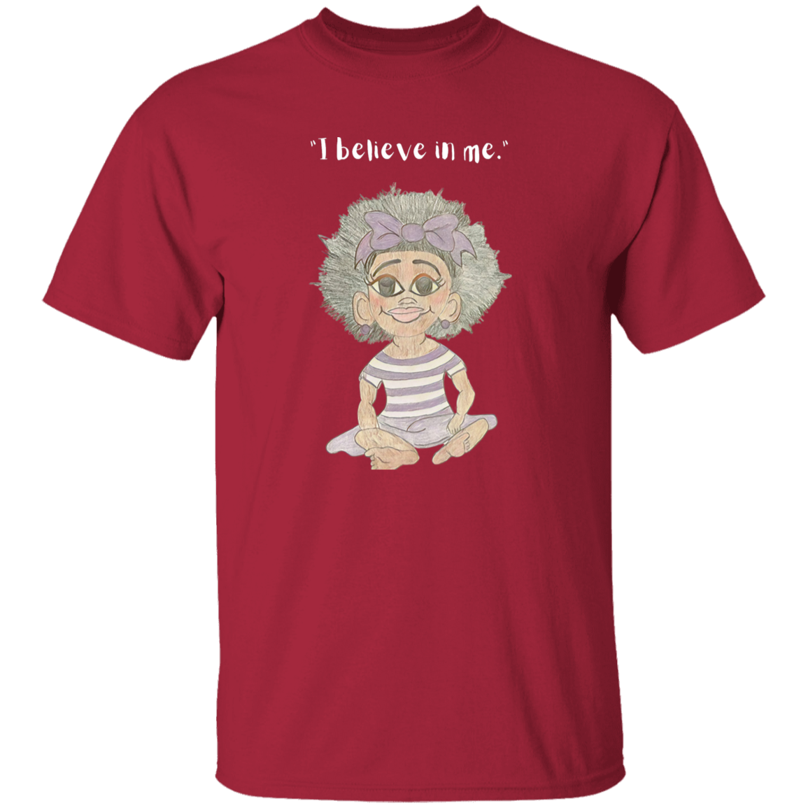 I believe in me Youth 5.3 oz 100% Cotton T-Shirt