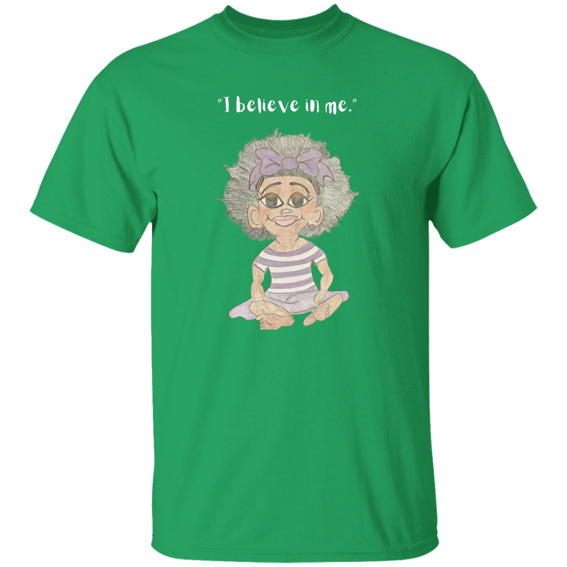 I believe in me Youth 5.3 oz 100% Cotton T-Shirt