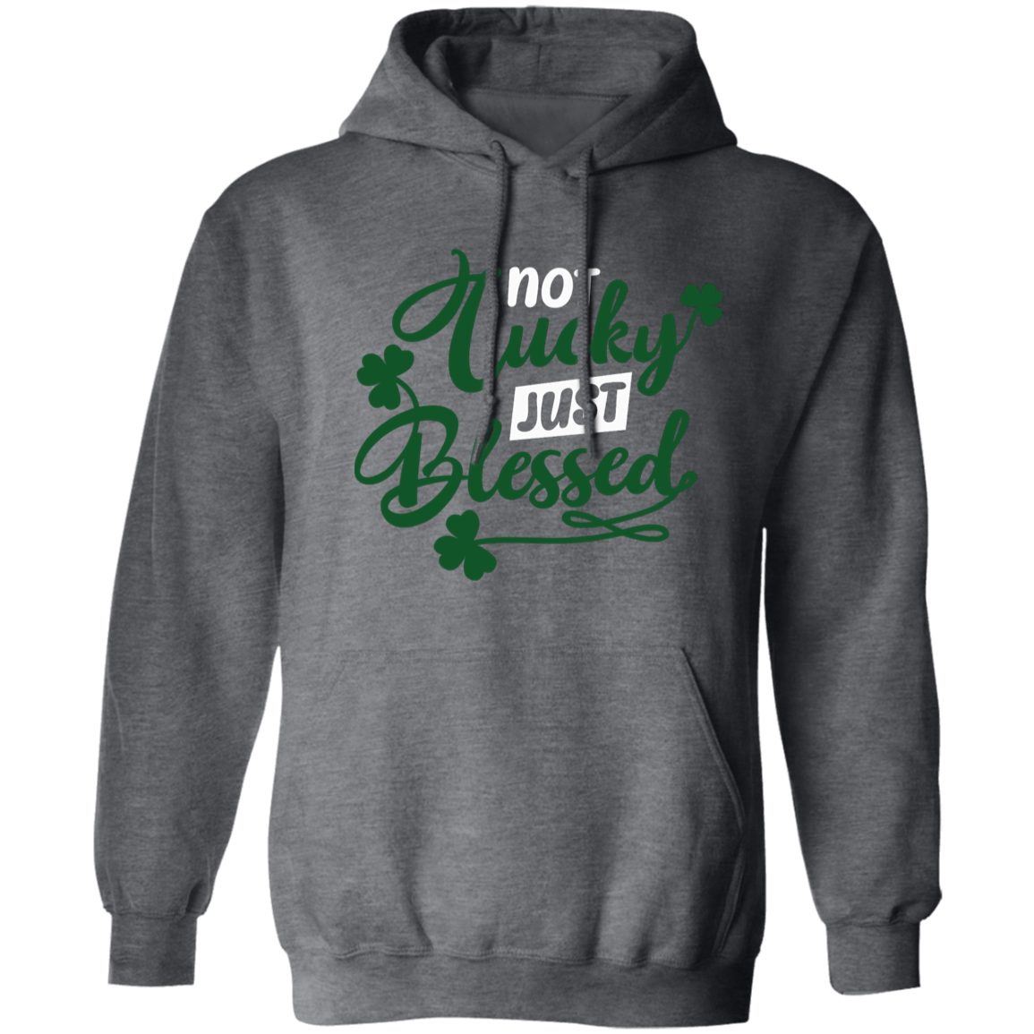 Just Blessed Pullover Hoodie 8 oz (Closeout)