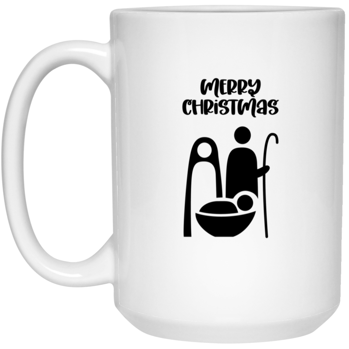 Merry Christmas Jesus Is Born 15oz Mug