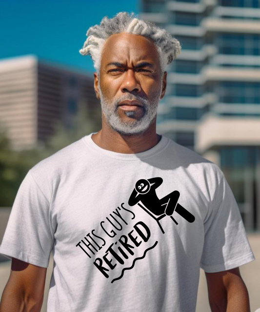 This guy's retired Short Sleeve Tee in White & Black