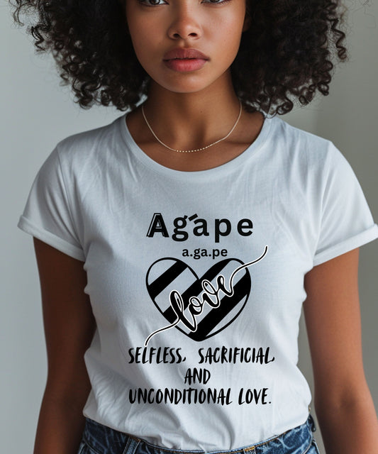 Agape Unisex Jersey Short-Sleeve T-Shirt
