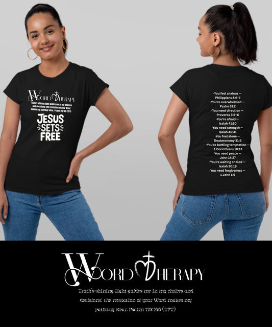 Word Therapy Unisex Jersey Short-Sleeve T-Shirt