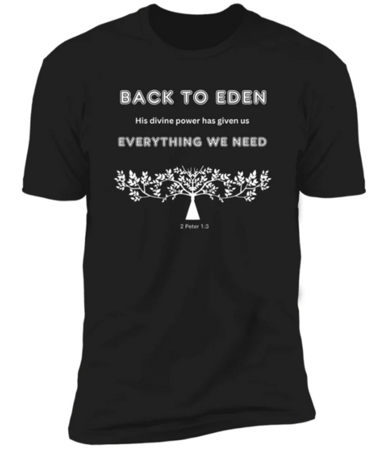 Back To Eden Premium Short Sleeve Bible - Tees