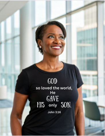 God Gave His Son Short Sleeve Bible - Tees