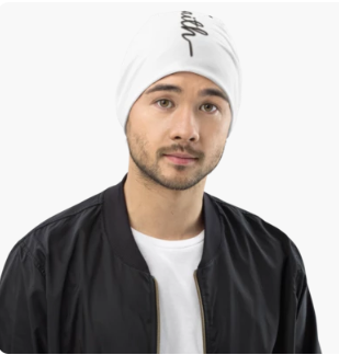 "FAITH" All-Over Print Beanie