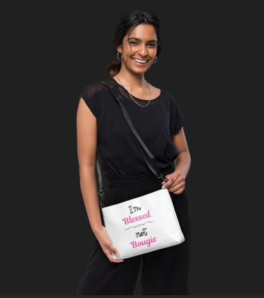 I'm Blessed not Bougie Handbag