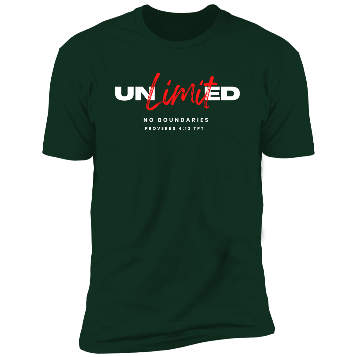 Unlimited Short Sleeve Bible - Tees Faith Apparel