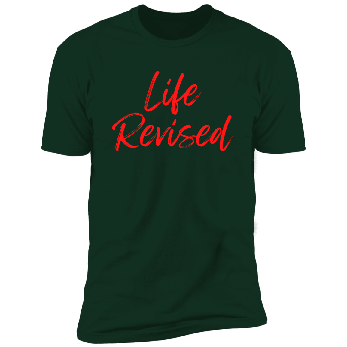 Life Revised Short Sleeve  Bible - Tees Front & Back