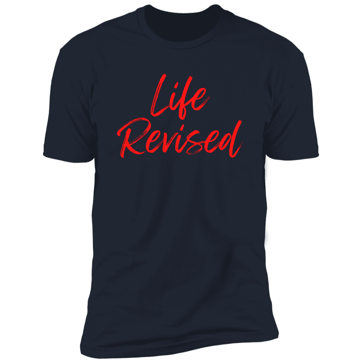 Life Revised Short Sleeve  Bible - Tees Front & Back