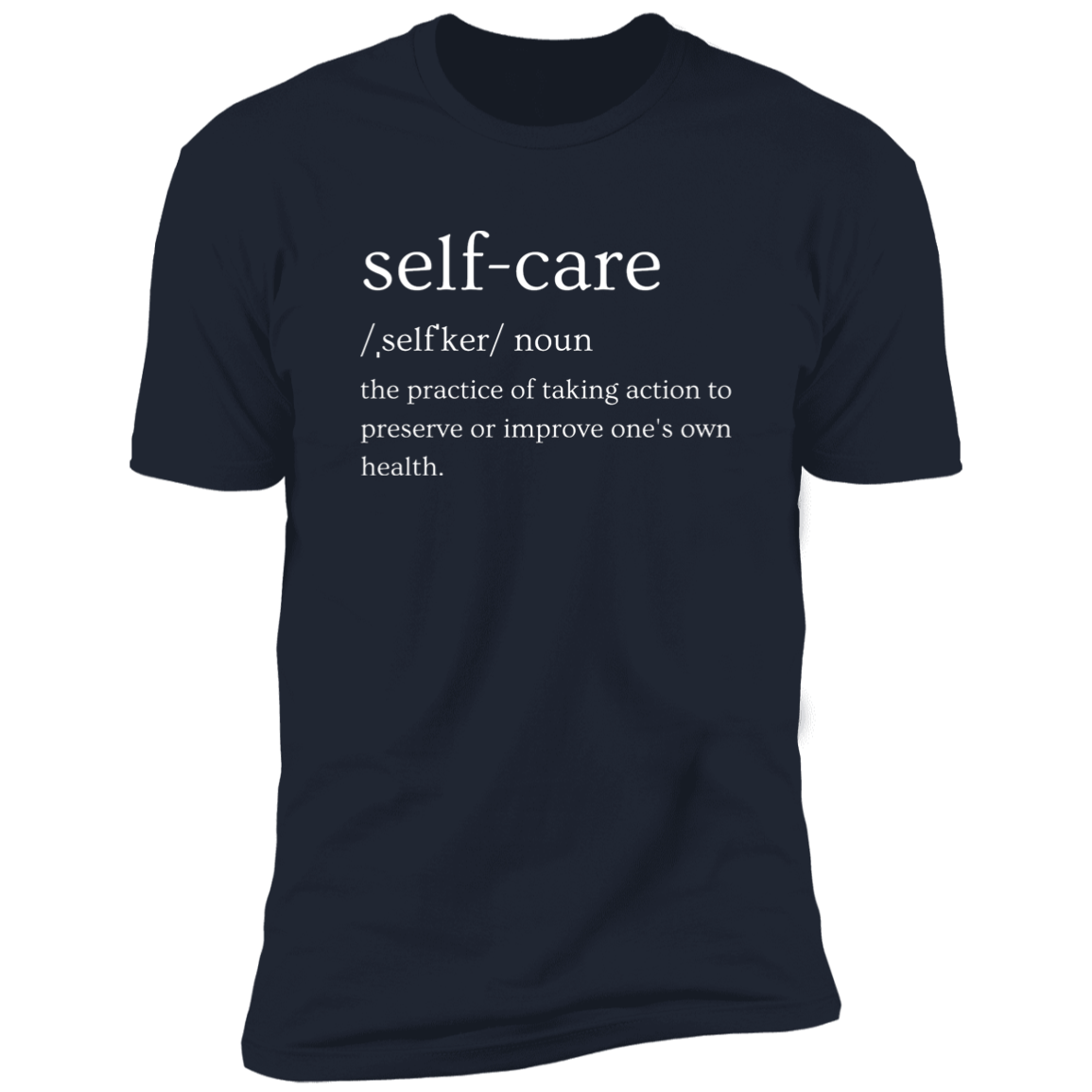 Self-care Short Sleeve Bible - Tees Faith Apparel