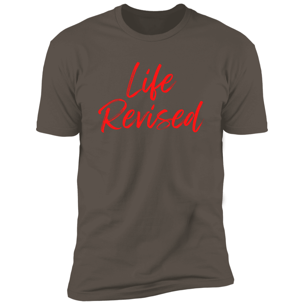 Life Revised Short Sleeve  Bible - Tees Front & Back