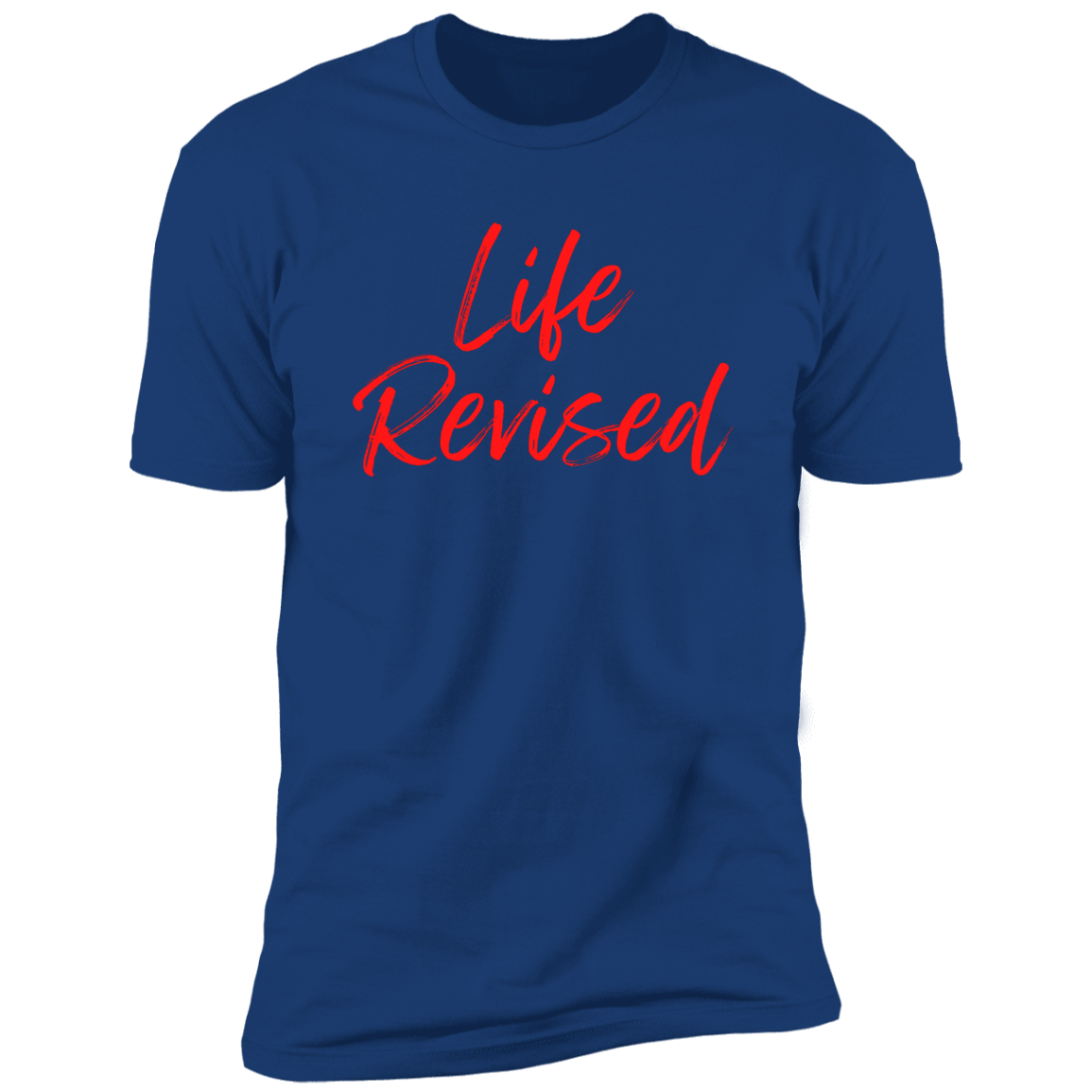 Life Revised Short Sleeve  Bible - Tees Front & Back