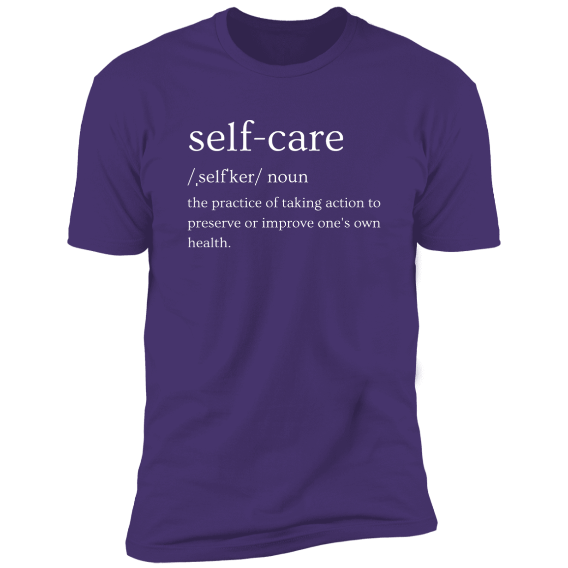 Self-care Short Sleeve Bible - Tees Faith Apparel