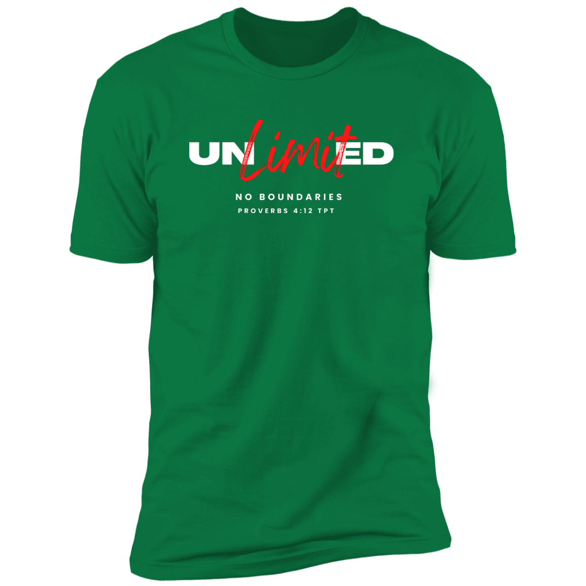 Unlimited Short Sleeve Bible - Tees Faith Apparel